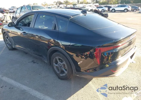 2025 Kia K4 Lxs from USA, damaged, VIN 3KPFT4DE0SE040989